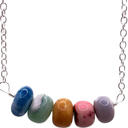 Pastel Opal Necklace